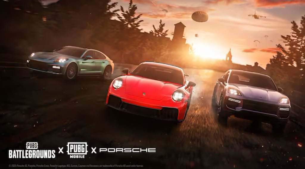 Porsche drops into PUBG — and one player gets flown to Bangkok