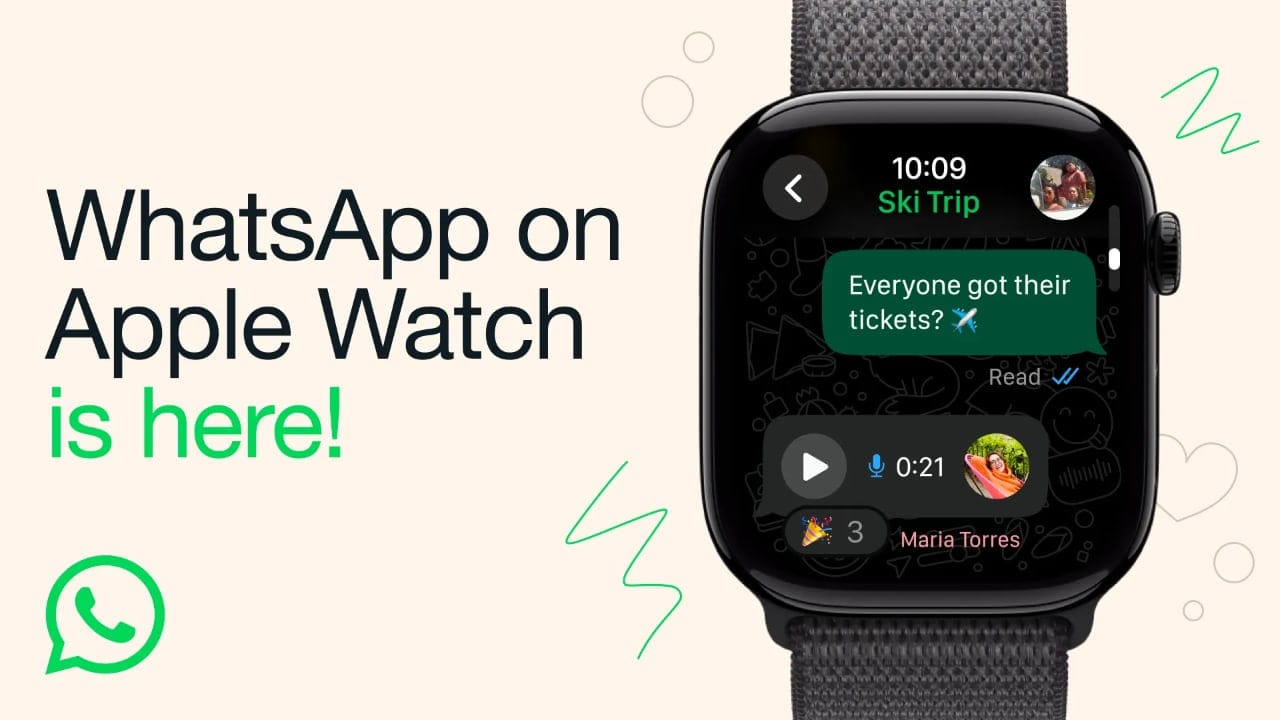 You can finally leave your iPhone behind: WhatsApp hits Apple Watch