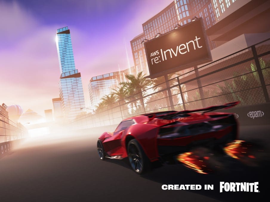 AWS Just Put Its Biggest Keynotes Inside Fortnite — Yes, Really