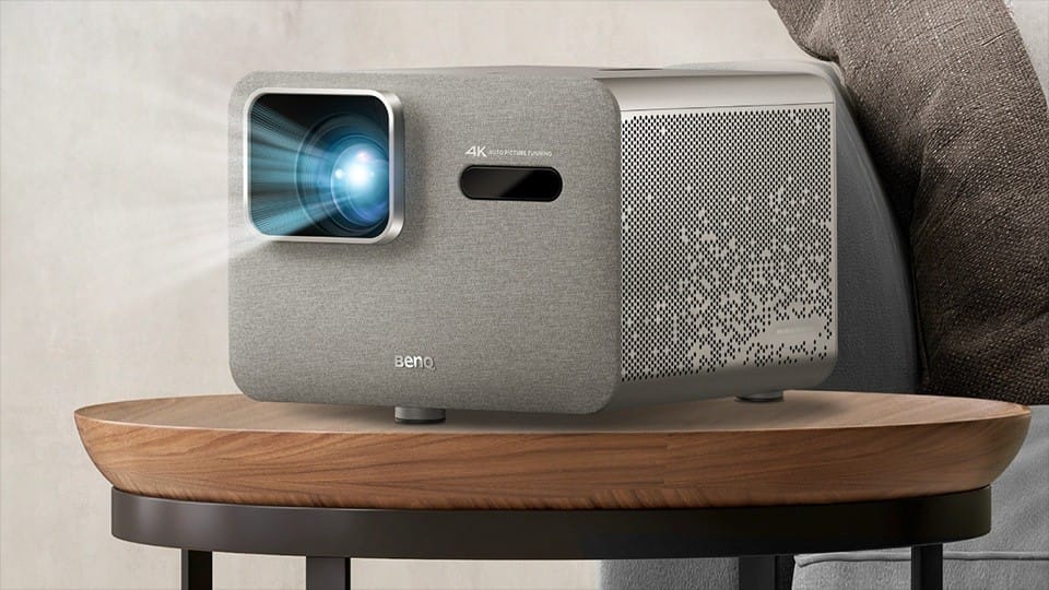 This BenQ Projector Turns Your Wall into a 150" Netflix Screen