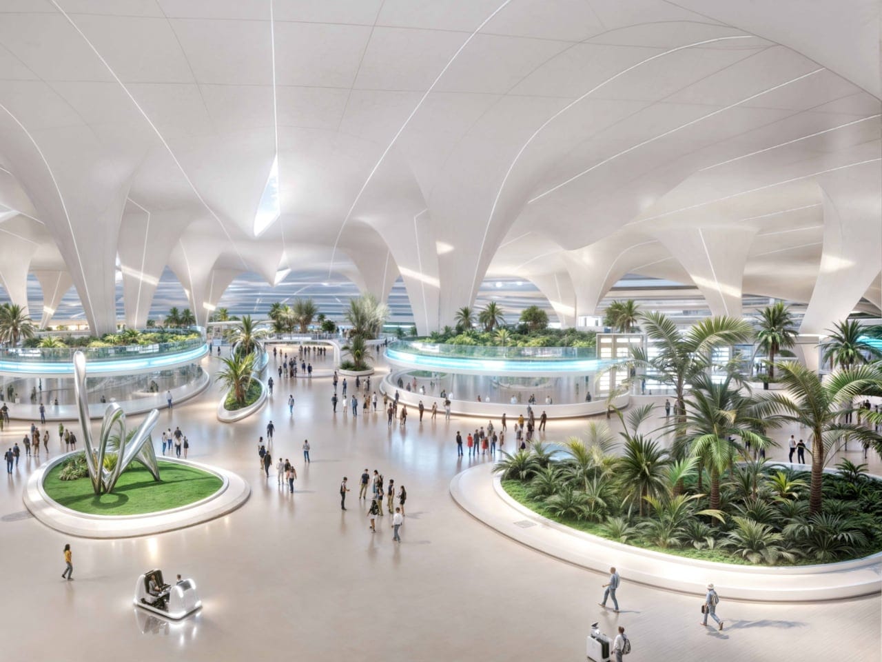 Airports are going full “smart city” — and it’ll cost $183bn