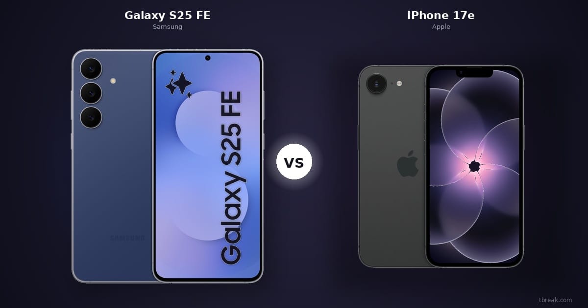 iPhone 17e vs Samsung Galaxy S25 FE: UAE Price & Specs