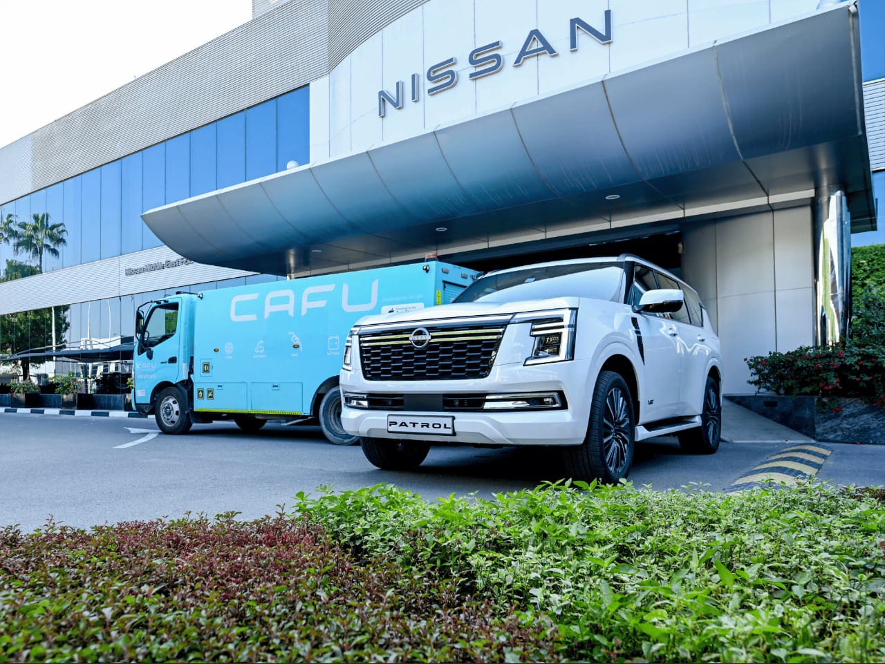 Order fuel through your Nissan app — CAFU delivers to your driveway