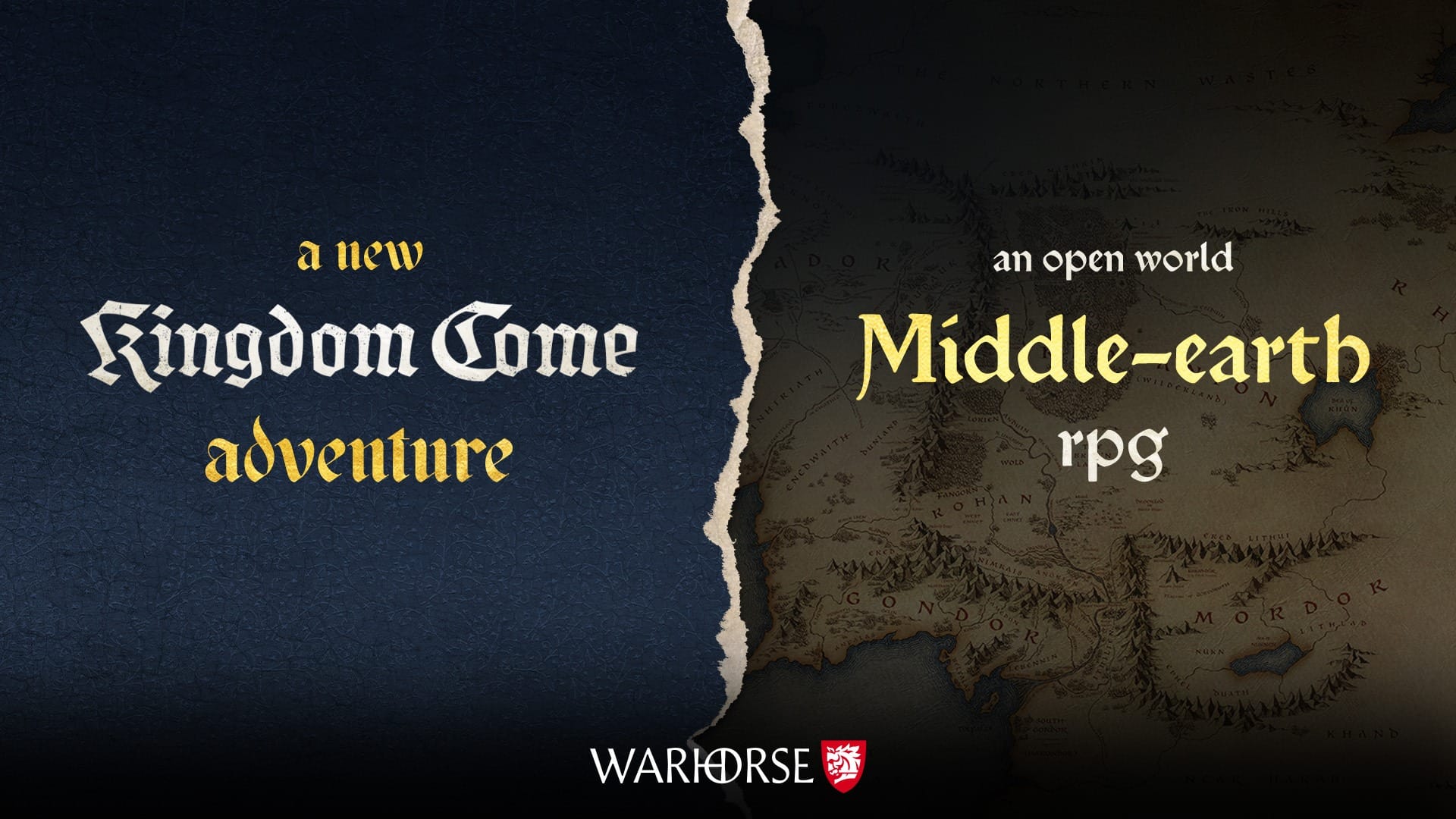 Warhorse Studios confirms Middle-earth RPG and new Kingdom Come adventure