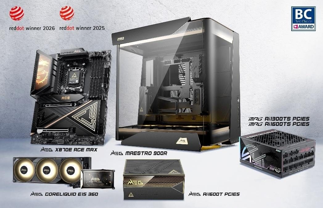 MSI COMPUTEX 2026: New AMD EXPO Motherboards, Cooling Solutions, Cases and More