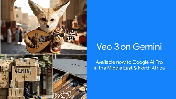 Google Launches Veo 3 on Gemini in MENA: AI Video Creation Gets a Boost