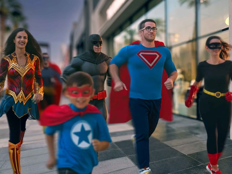 Dress up, run, win: City Walk’s Superhero night run is back