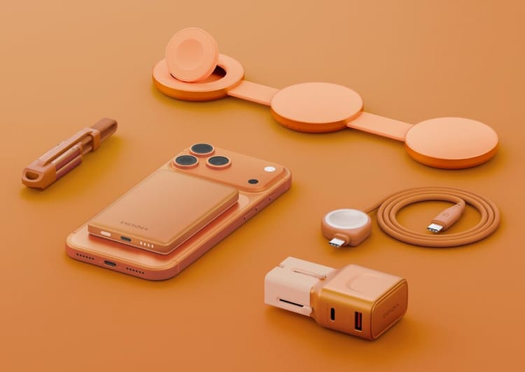 Energea Tangerine Collection- Orange Tech Accessories for the Modern Nomad