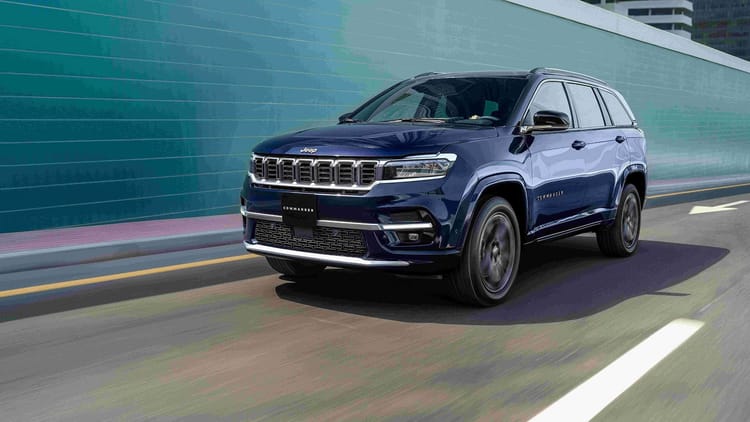 Jeep Commander Lands in the Middle East: 7-seat 4x4