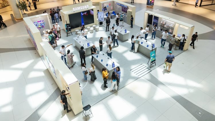 Samsung Galaxy Z Fold7 and Flip7 in Display at Pop-Up at Dubai Mall- Dates, Activities, and Giveaways