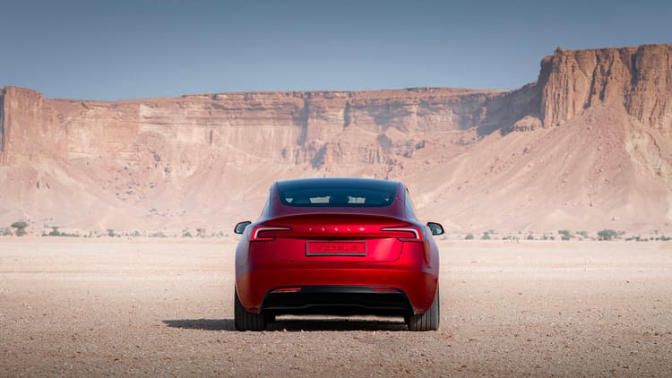 Tesla Model 3 Long Range RWD Launches in UAE with 702km Range for AED 164,990