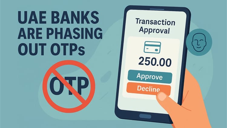 UAE Banks Are Phasing Out OTPs: What It Means and What You Need to Do