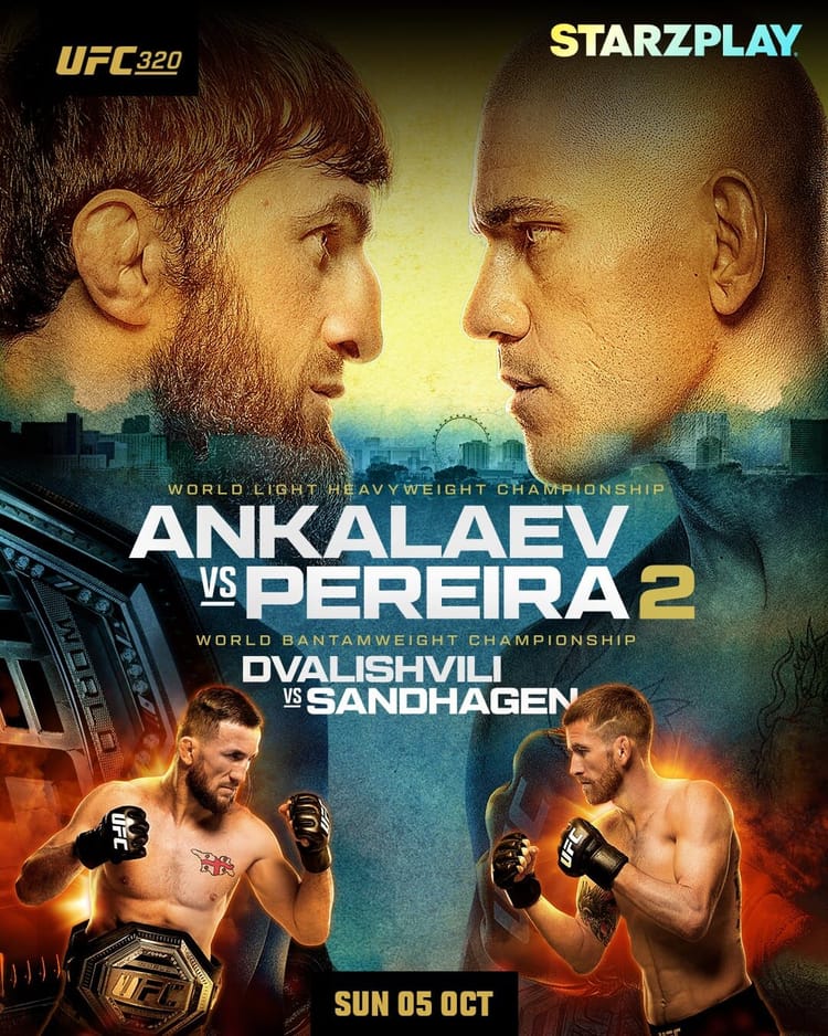 STARZPLAY doubles down on MMA with PFL Dubai and UFC 320, back to back