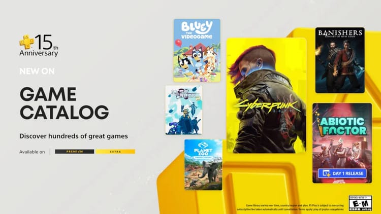 PlayStation Plus July 2025 Games: Cyberpunk, Abiotic Factor & More