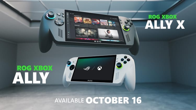 ROG Xbox Ally Handhelds Launch on 16 October—Global Release, Smart Features, UAE Arrival