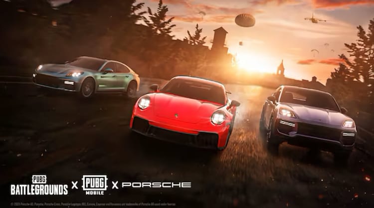 Porsche drops into PUBG — and one player gets flown to Bangkok