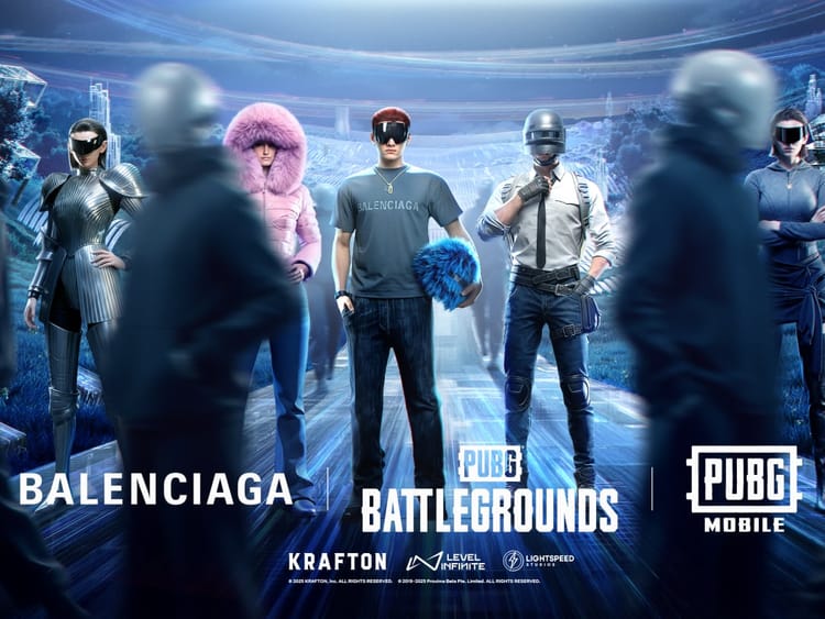 High fashion meets hot drop: Balenciaga crashes PUBG