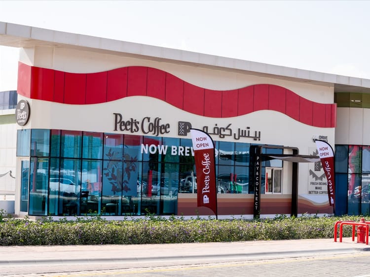 Your Dubai coffee run just got faster: Peet's opens two drive-thrus.