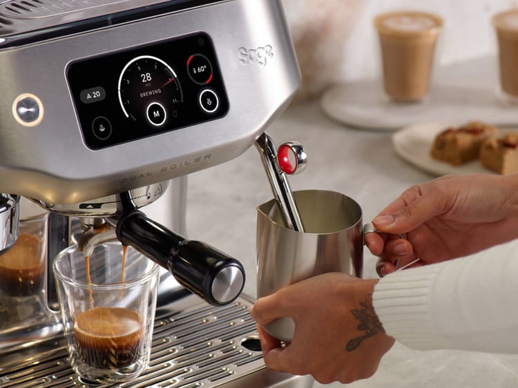 It's Dhs 10k, but Sage's new coffee machine does almost everything for you