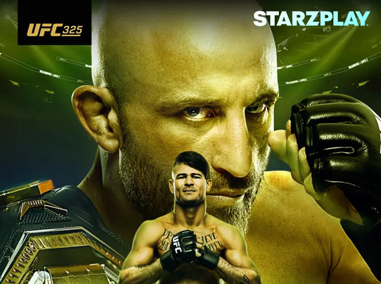 UFC 325: Volkanovski vs. Lopes 2 streams exclusively on STARZPLAY February 1