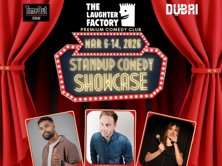 Andrew Ryan headlines Laughter Factory March 2025 across 5 UAE venues