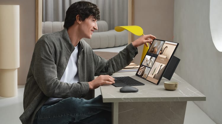 ASUS Zenbook DUO UX8407AA launches in UAE with dual 3K OLED displays from Dhs 9,599