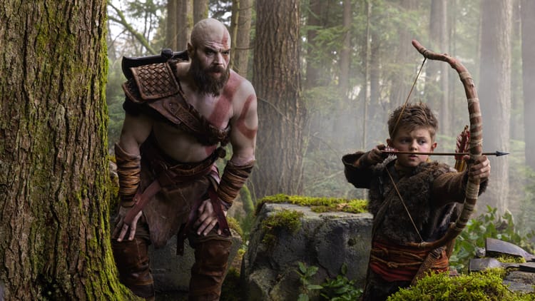 God of War Prime Video First Look Reveals Kratos and Atreus in Production