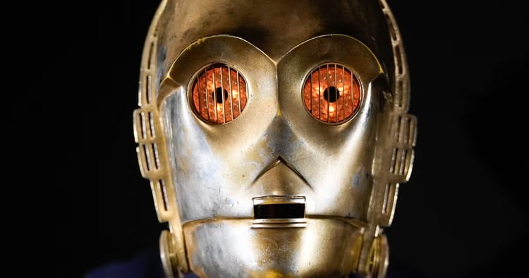 C-3PO head from The Empire Strikes Back sells for over $1 million at auction