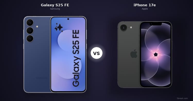 iPhone 17e vs Galaxy S25 FE: Samsung Wins on Screen and Camera, Apple Wins on Everything Else