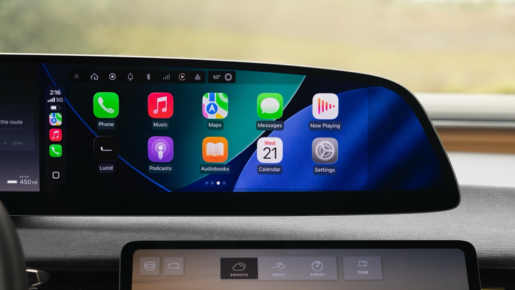 Lucid Gravity gets Apple CarPlay and Android Auto in UAE via March update
