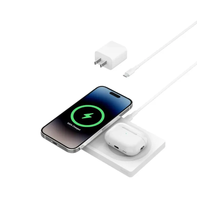 Belkin 2-in-1 MagSafe Wireless Charging Pad Drops to AED 249