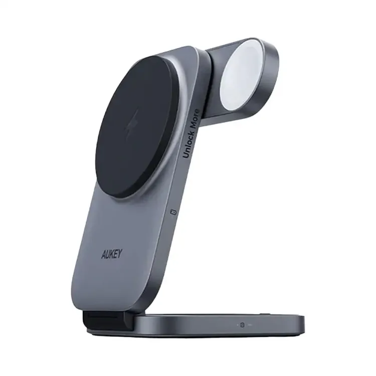 Aukey 3-in-1 Wireless Fast Charger Drops to AED 349