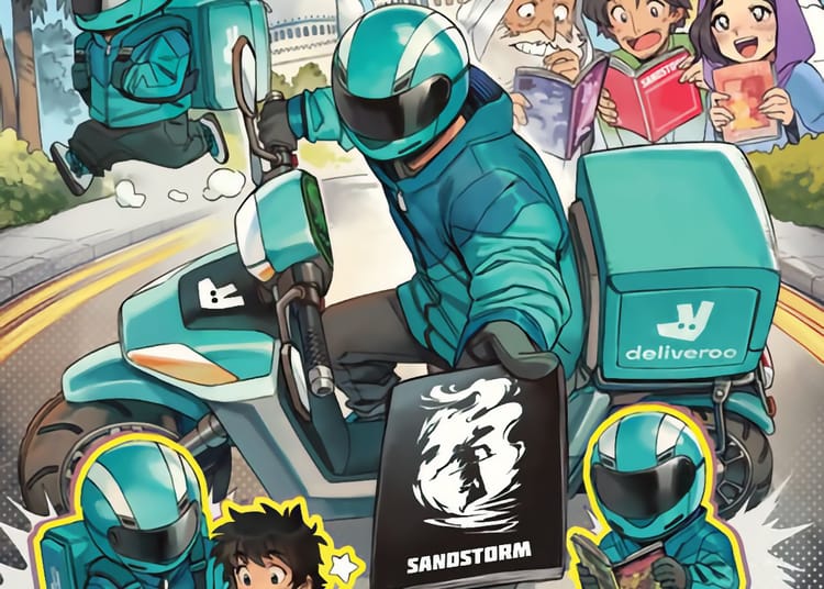 Sandstorm Comics partners with Deliveroo for UAE comic delivery