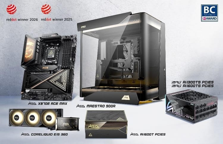 MSI COMPUTEX 2026: New AMD EXPO Motherboards, Cooling Solutions, Cases and More