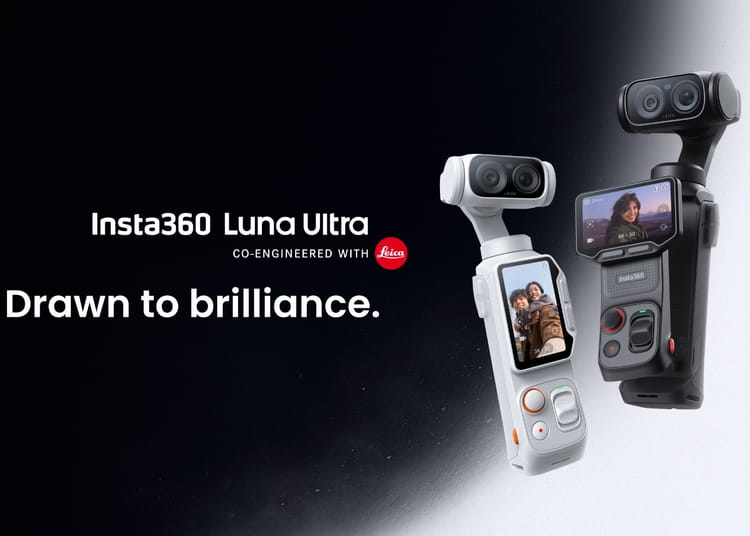 Insta360 Luna Ultra Launches with Leica Lenses and 8K Recording
