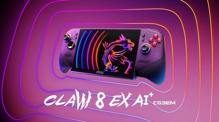 MSI’s New Claw 8 EX AI+ Gaming Handheld Costs an Eye-Watering $1,799