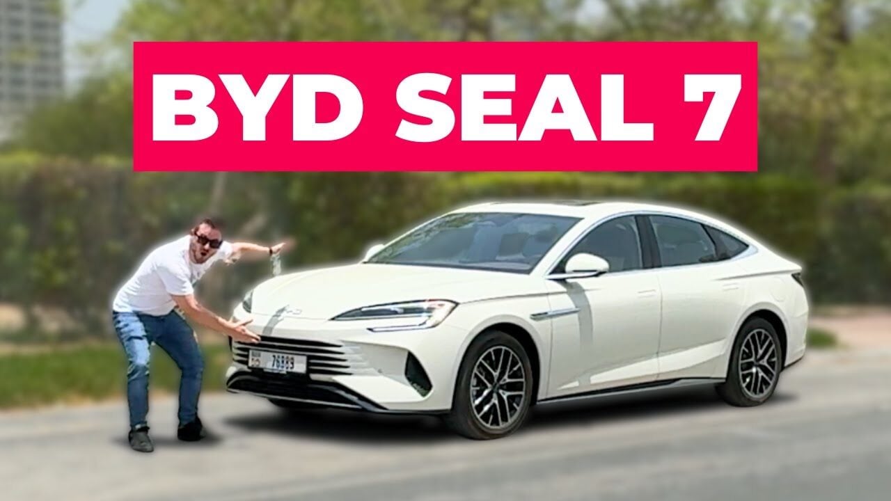 Driving the BYD Seal 7 2025 | UAE Road Test & Full Breakdown