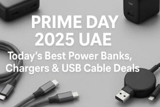 Prime Day 2025 UAE: Today’s Best Power Banks, Chargers & USB Cable Deals