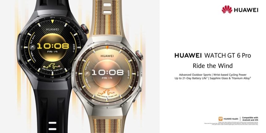 Huawei GT6 Pro Series Pre-Orders Open in the UAE
