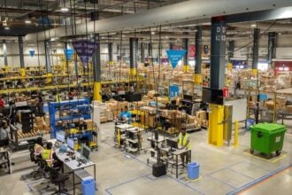 So this is what an Amazon warehouse looks like in Abu Dhabi (spoiler: it’s huge)