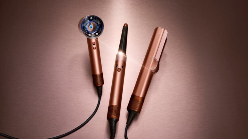 Dyson’s Amber Silk Hair Tools Are Here for the Festive Season