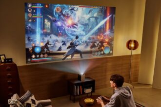 LG teases CineBeam S portable projector for the UAE
