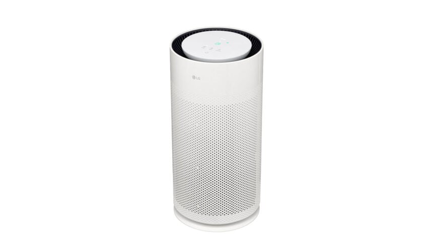 This LG Air Purifier is Smaller Than a Side Table - and it Actually Works