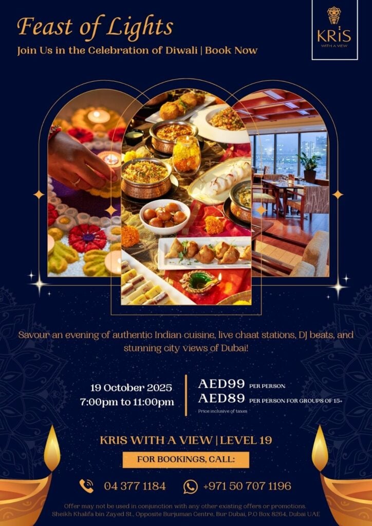 Diwali Buffet Deals in Dubai 2025: The Five Worth Your Money 2 Diwali Buffet Deals in Dubai 2025: The Five Worth Your Money