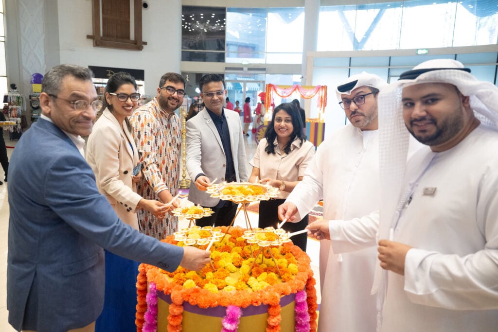 A 6m Spice Rangoli is Stealing Diwali in Dubai 2 A 6m Spice Rangoli is Stealing Diwali in Dubai