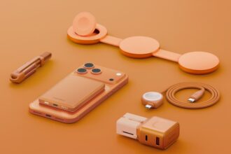 Energea Tangerine Collection- Orange Tech Accessories for the Modern Nomad