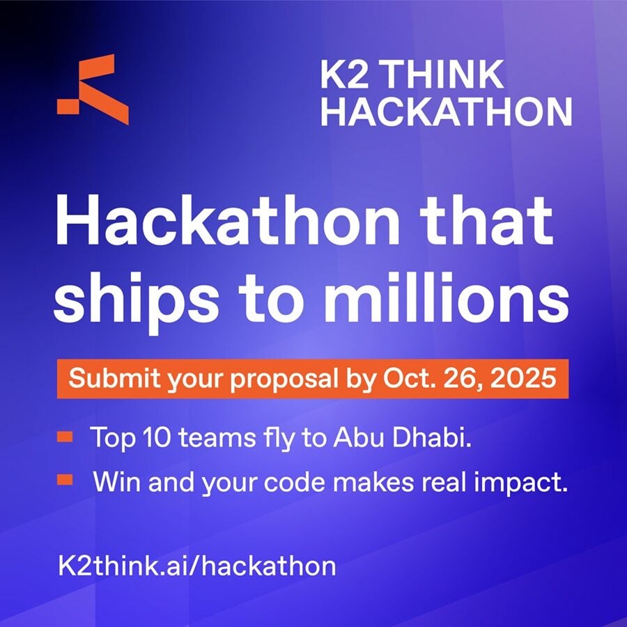MBZUAI Wants Your Best K2 Think Idea - Then Ships it to Real Users 2 MBZUAI Wants Your Best K2 Think Idea - Then Ships it to Real Users