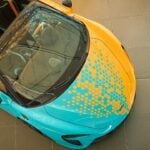 McLaren painted a hexagon fever dream on an Artura Spider to a client in Dubai