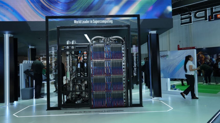 HPE Brings El Capitan Tech to Dubai: No Fans for This Supercomputer