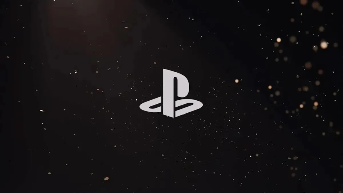 PlayStation logo on a dark background, ahead of the PS6 price debate